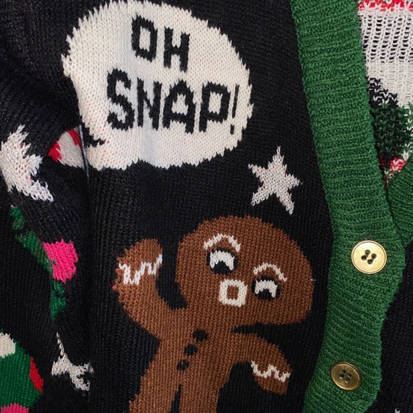 Gingerbread man Sweater - Picture 3 of 5